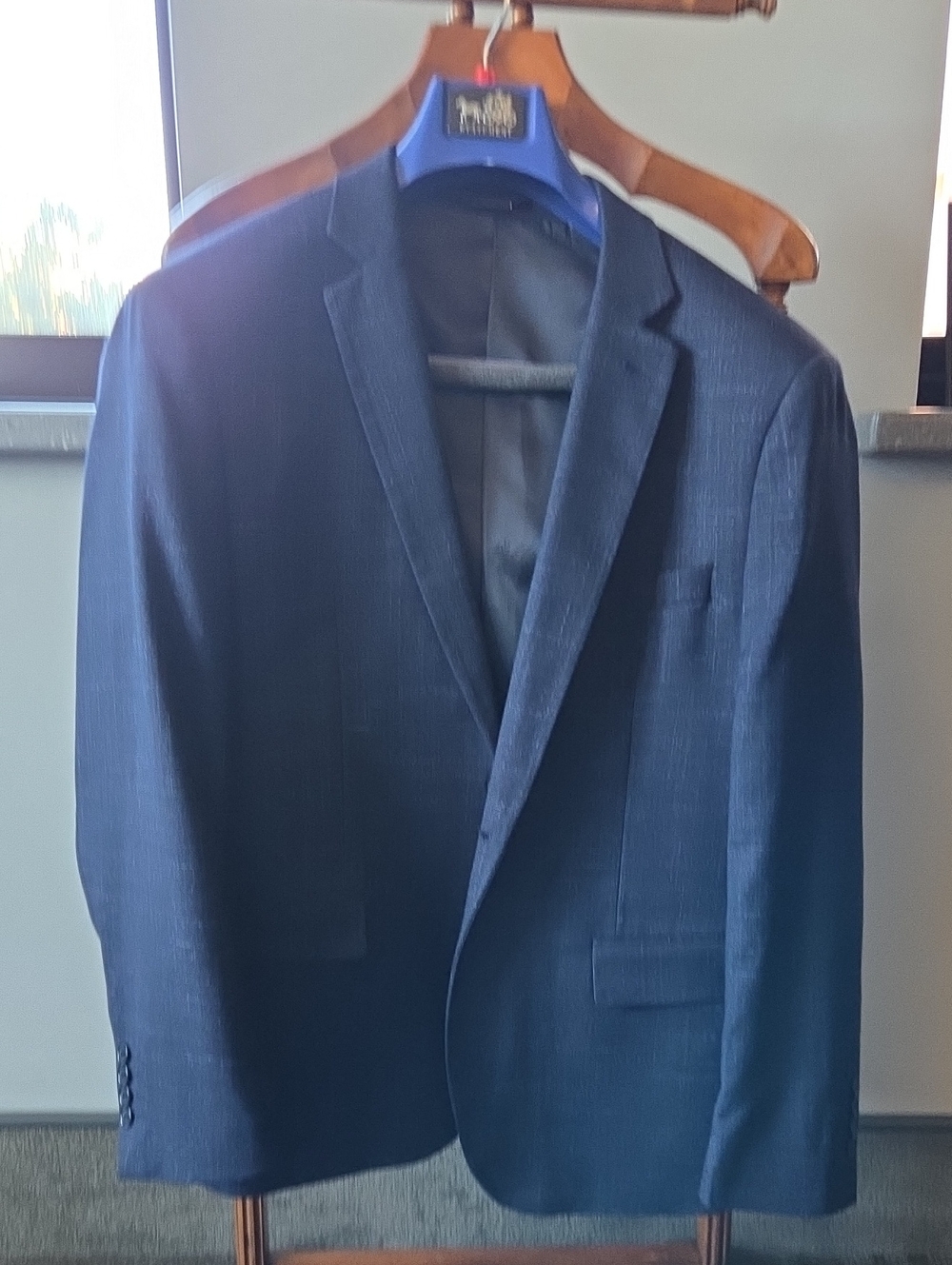 Men's Navy Blue Blazer - Classic Tailored Blazer